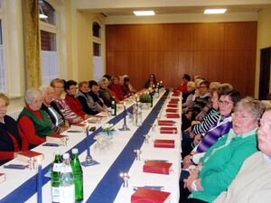 Teilnehmer am Agapemahl